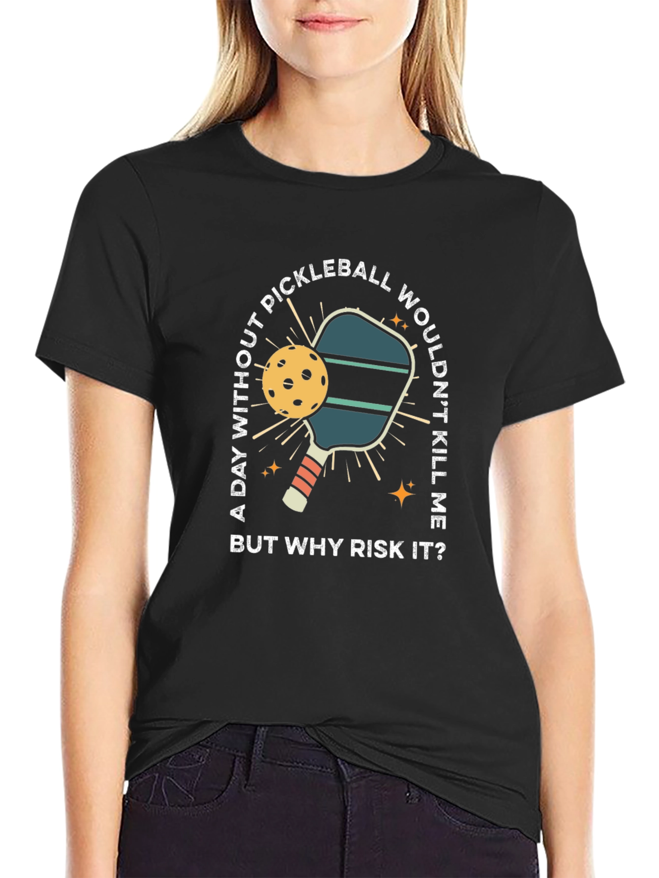 Funny Pickleball Graphic T-Shirt