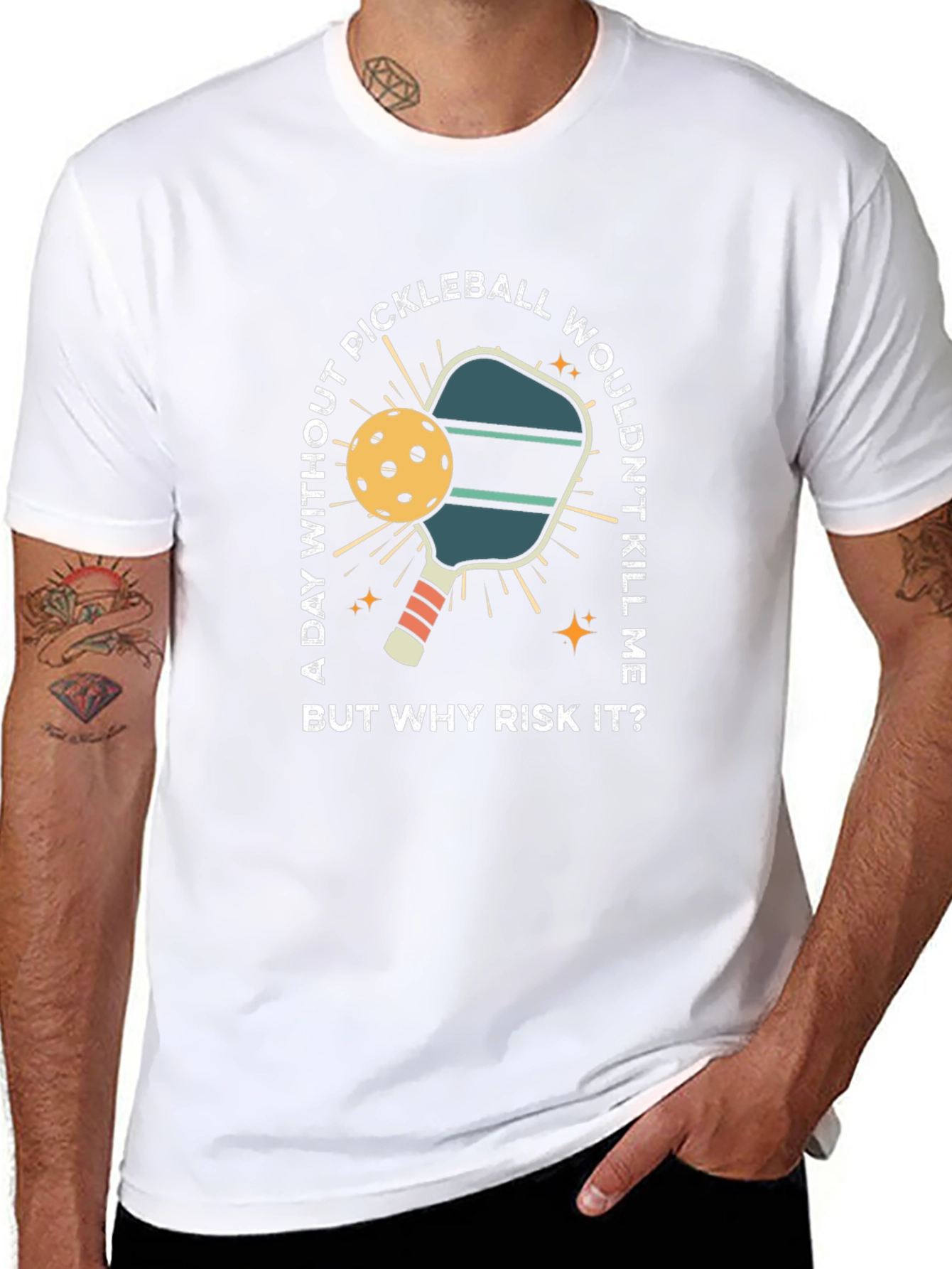 Funny Pickleball Graphic T-Shirt