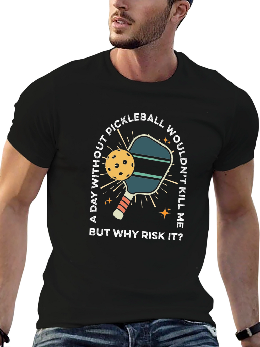 Funny Pickleball Graphic T-Shirt