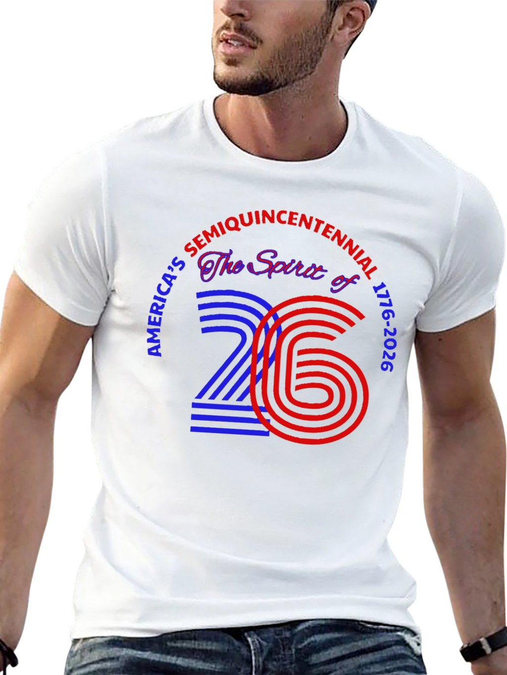 Americas Semiquincentennial T-Shirt 1776-2026