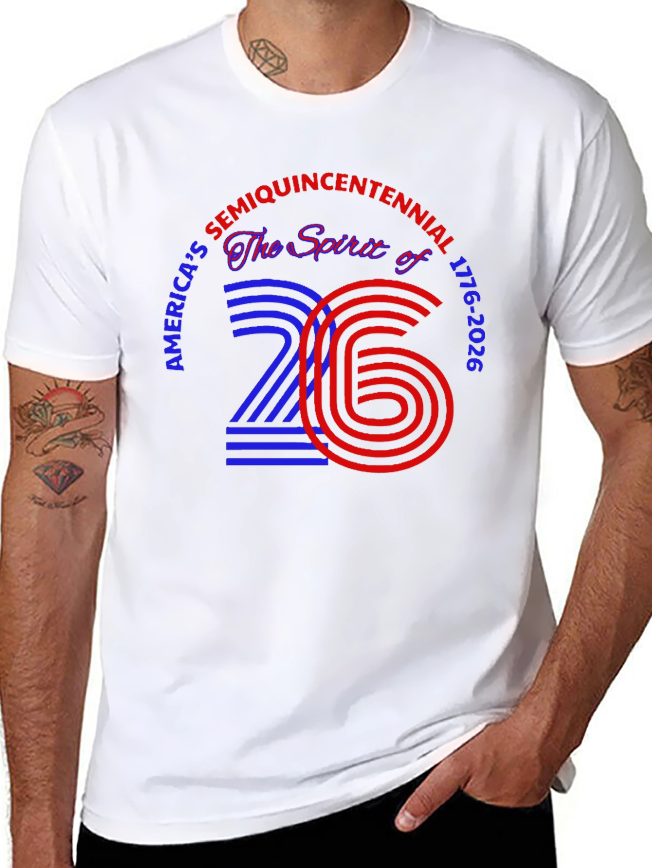 Americas Semiquincentennial T-Shirt 1776-2026