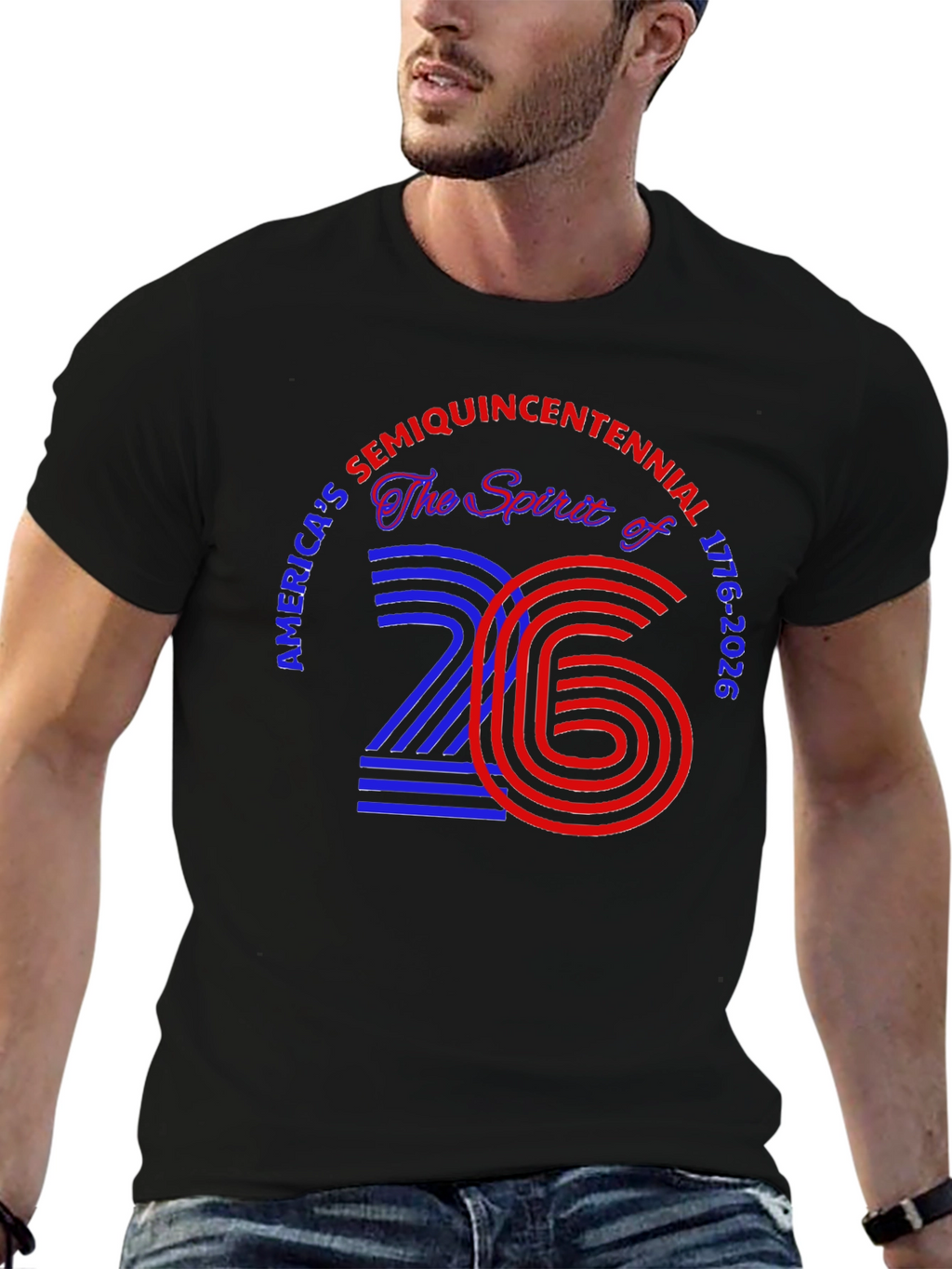 Americas Semiquincentennial T-Shirt 1776-2026
