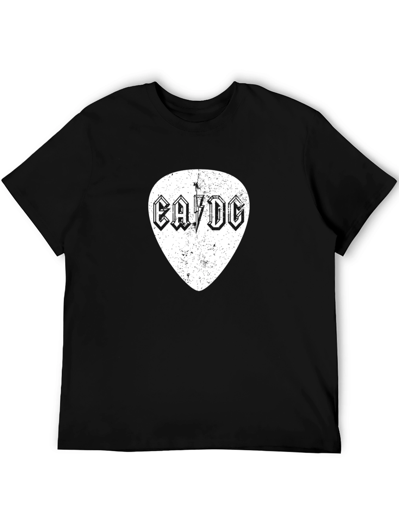 Vintage AC/DC Guitar Pick Graphic T-Shirt