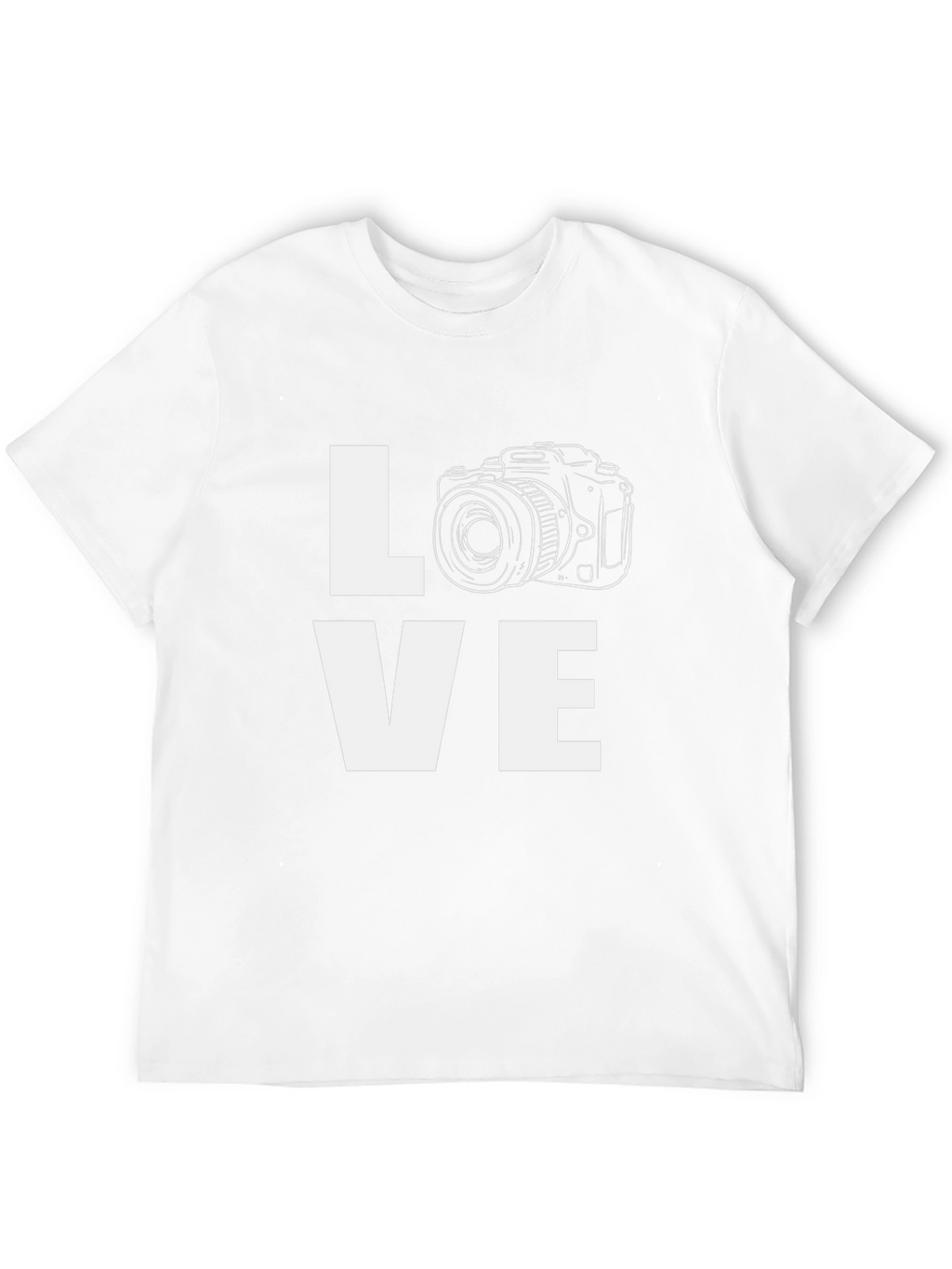 Love Photography Graphic Tee - Black Cotton Shirt