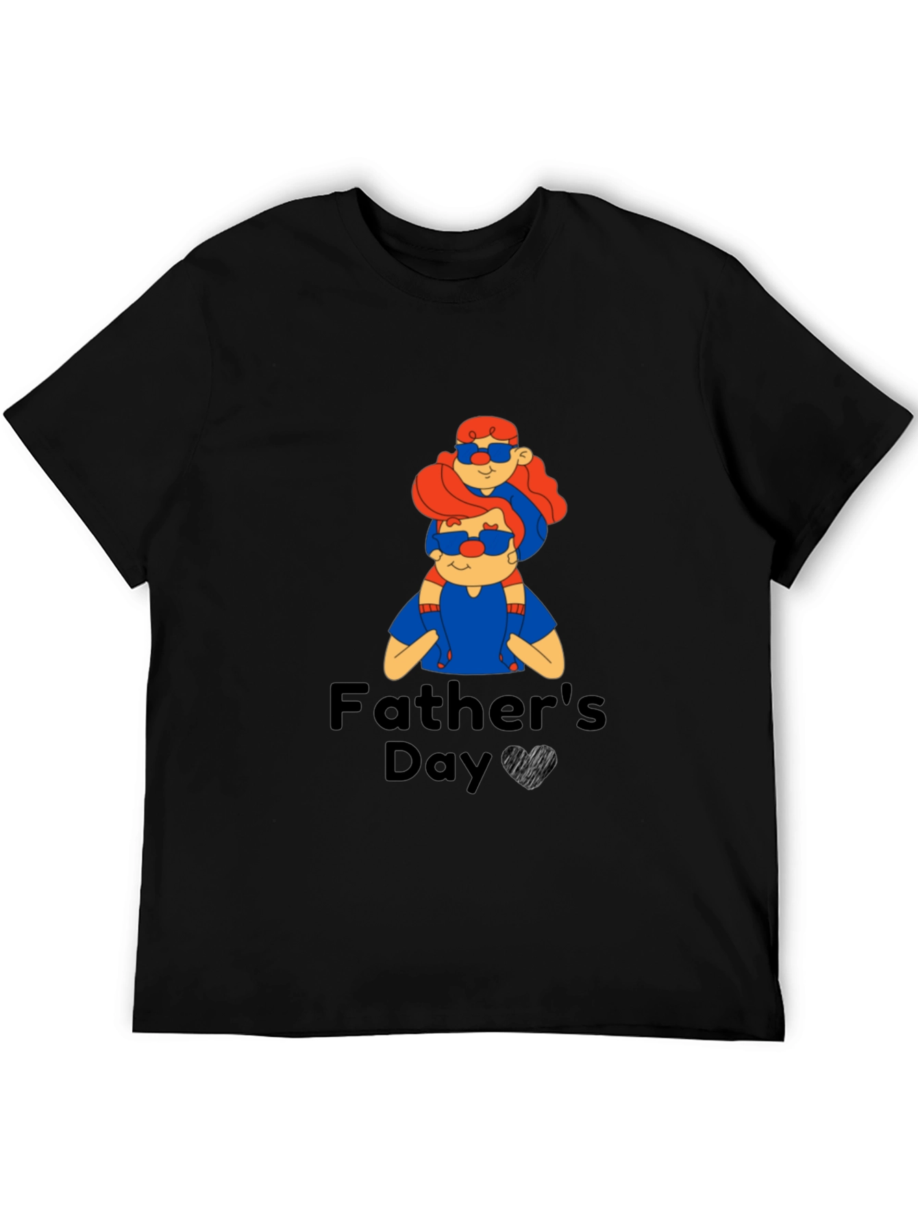 Fathers Day Graphic Tee - Cool Dad & Daughter Design