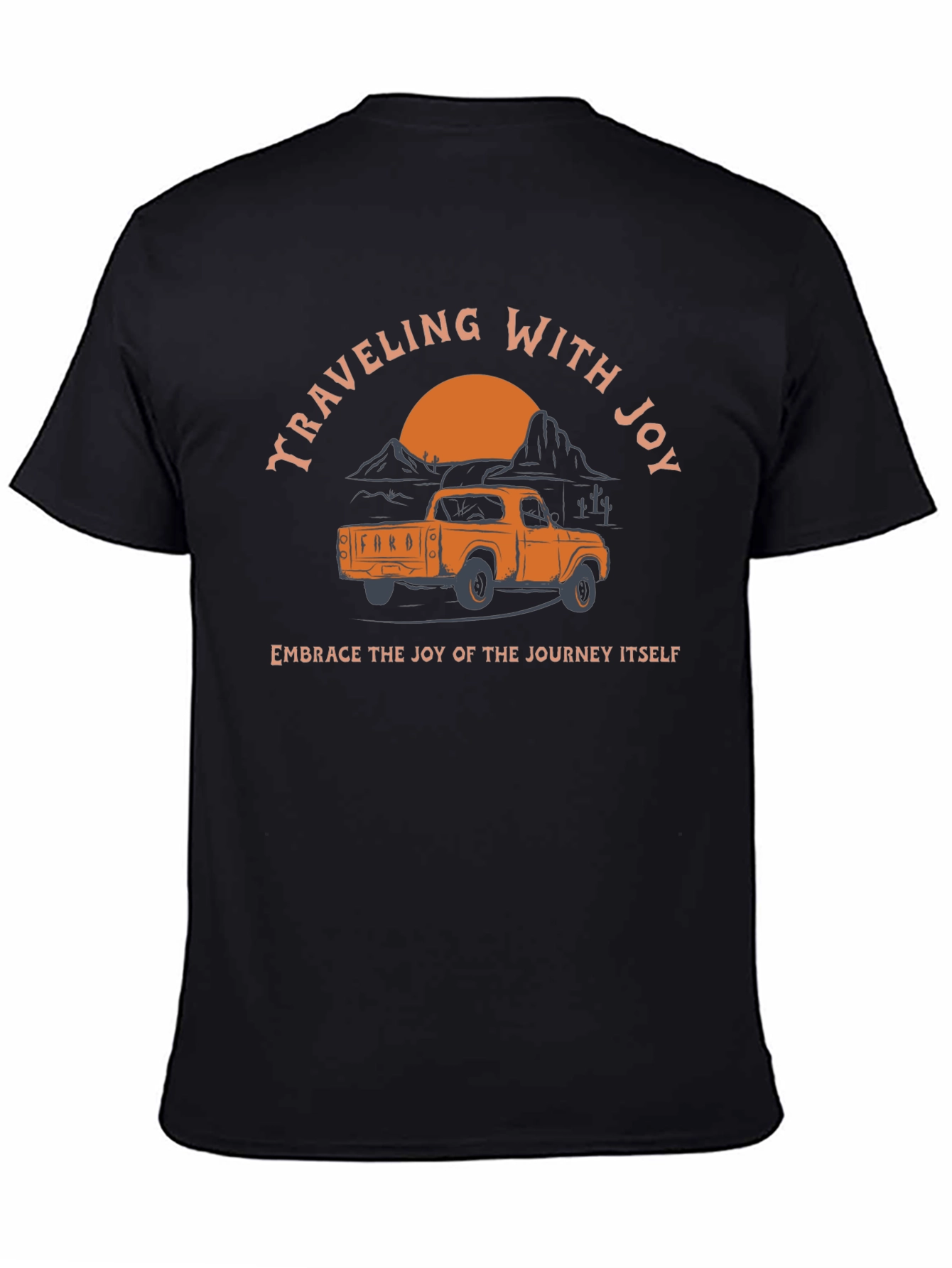 Traveling With Joy Ford Truck Graphic Tee