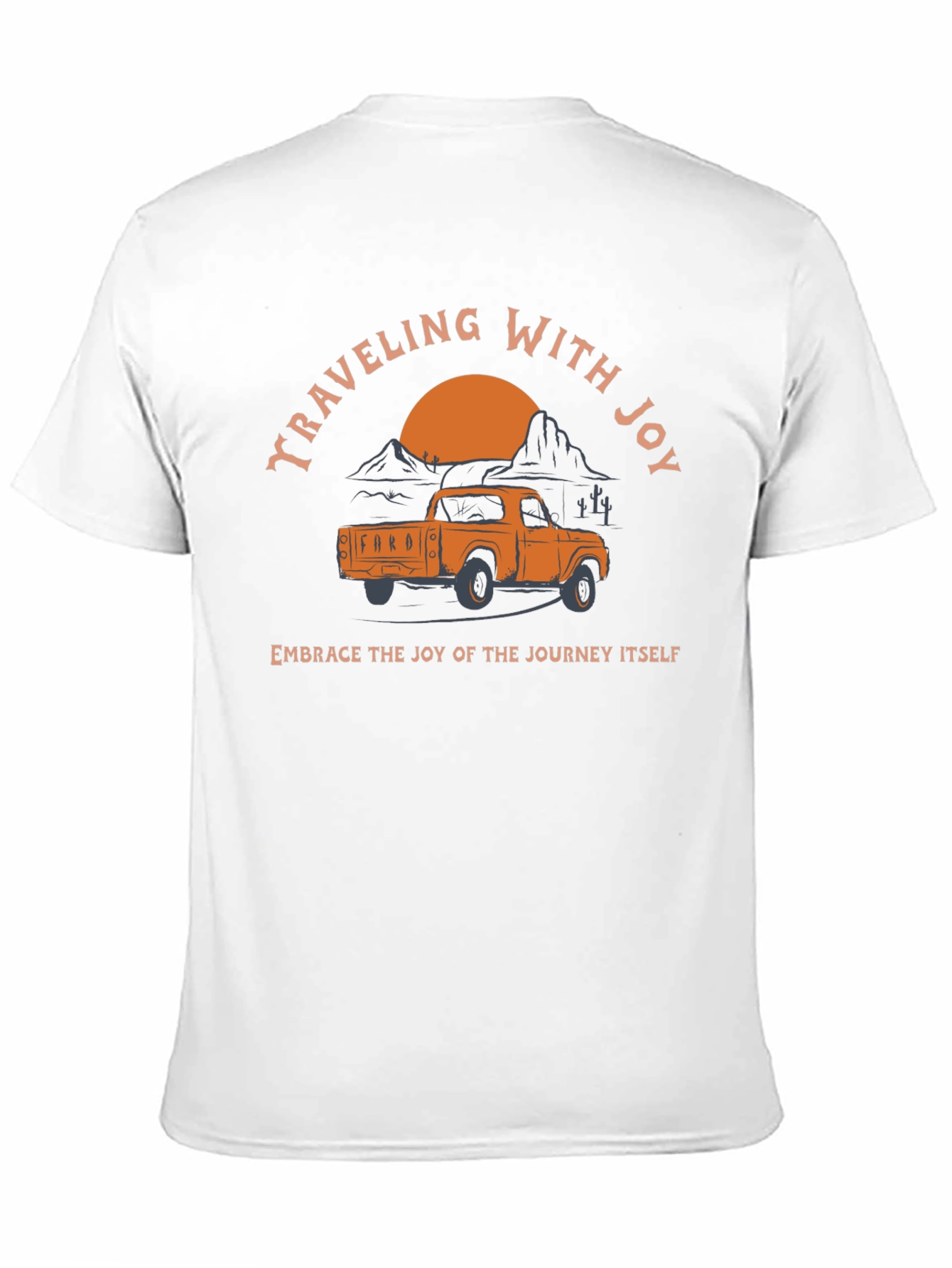 Traveling With Joy Ford Truck Graphic Tee