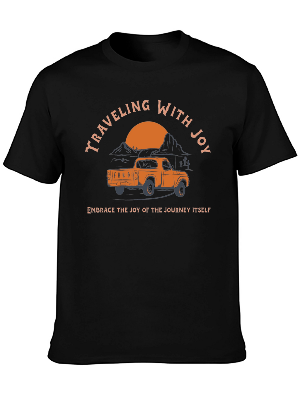 Traveling With Joy Ford Truck Graphic Tee