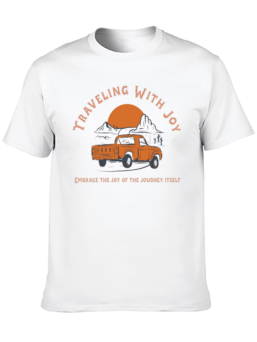 Traveling With Joy Ford Truck Graphic Tee