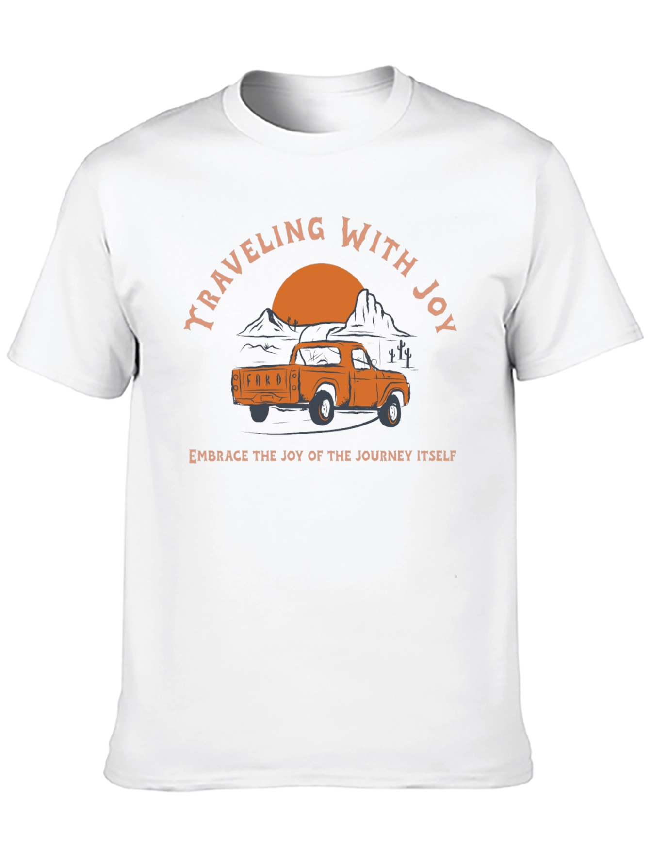 Traveling With Joy Ford Truck Graphic Tee