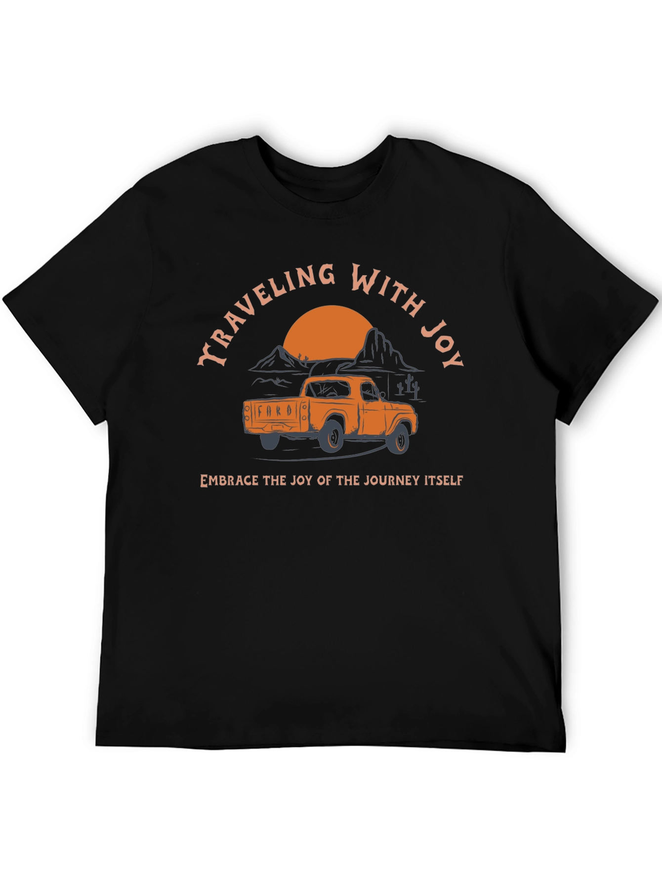 Traveling With Joy Ford Truck Graphic Tee