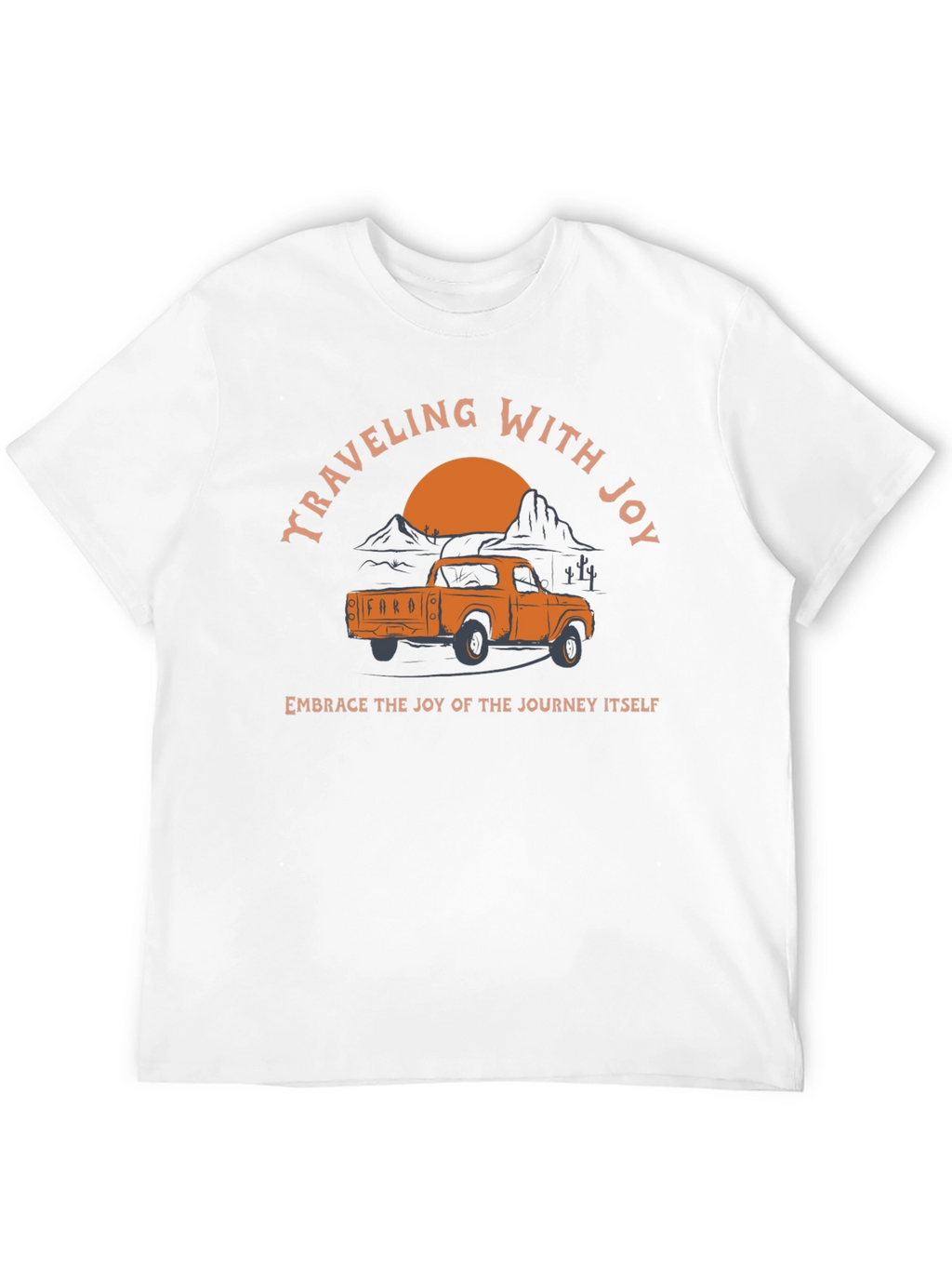 Traveling With Joy Ford Truck Graphic Tee