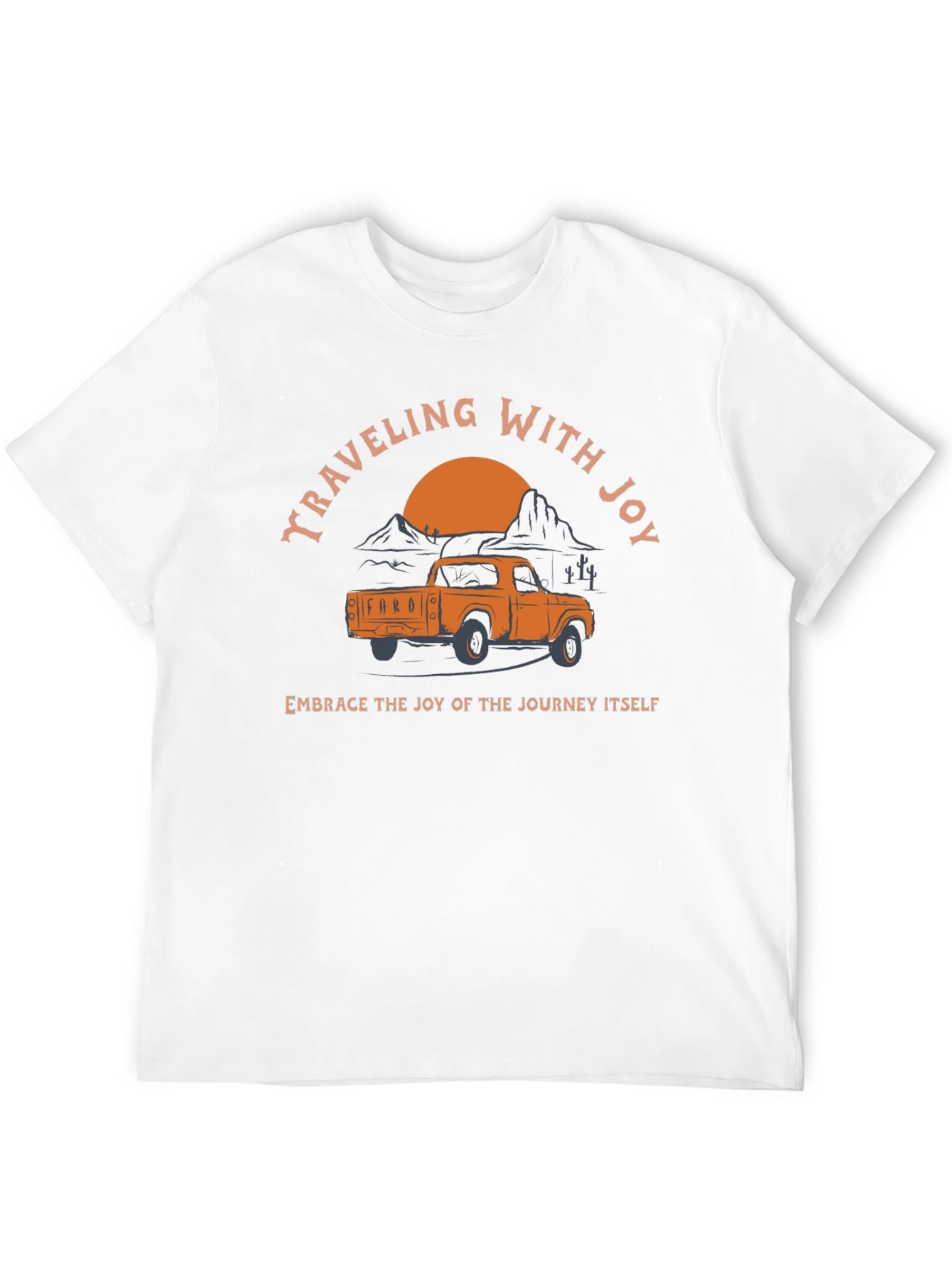 Traveling With Joy Ford Truck Graphic Tee