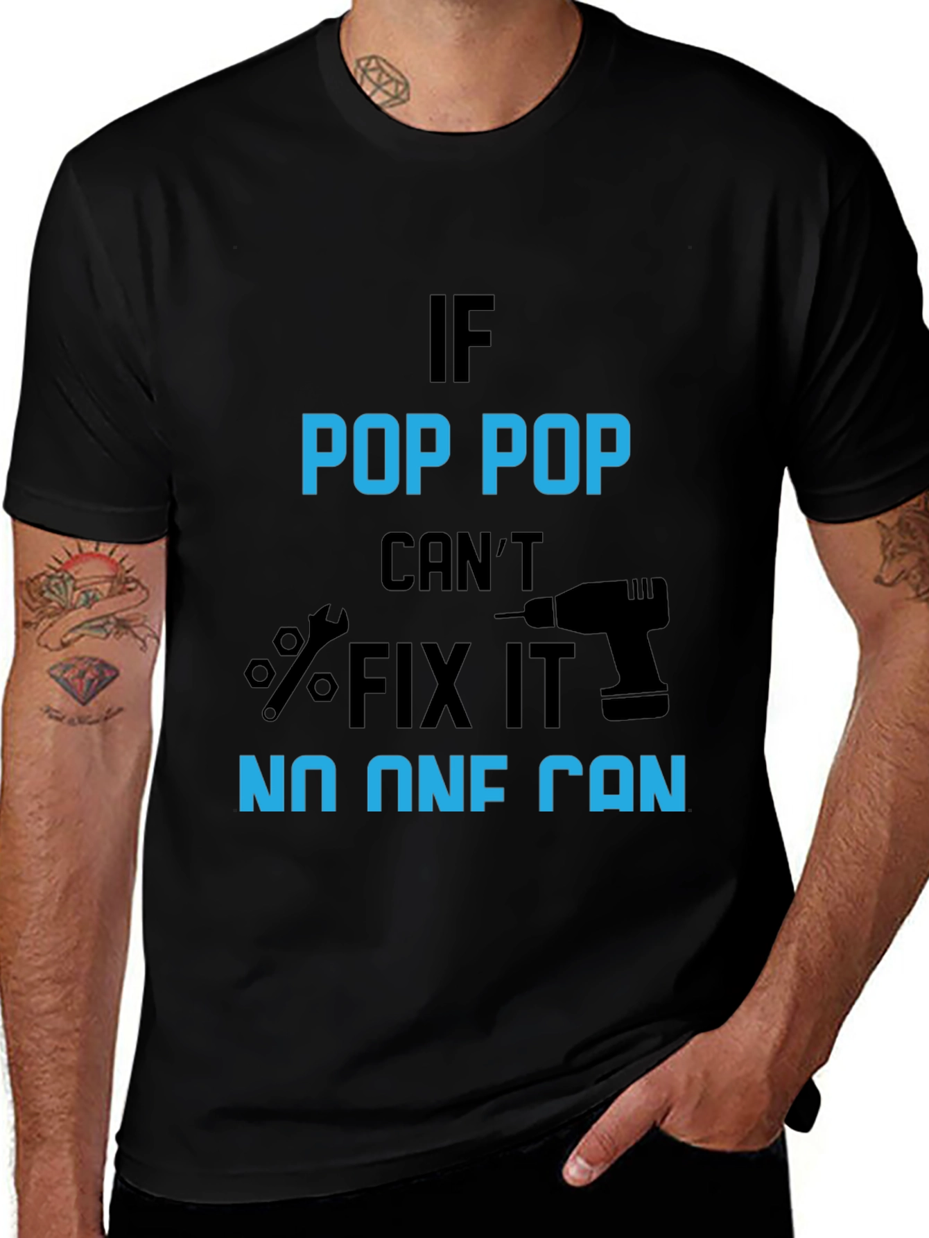 If Pop Pop Cant Fix It No One Can T-Shirt