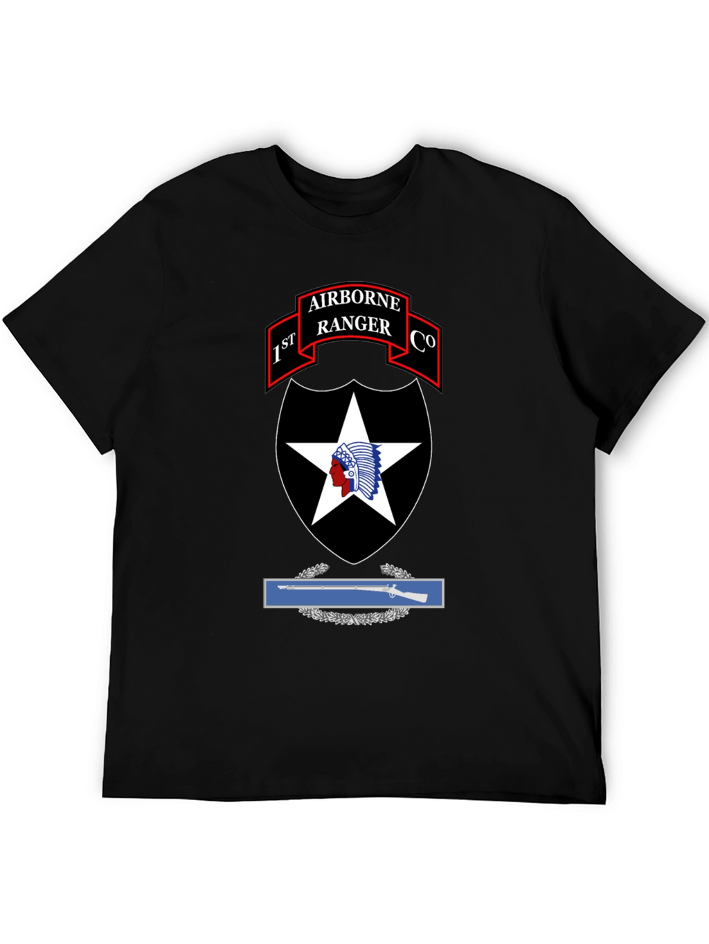1st Ranger Co. Airborne T-Shirt