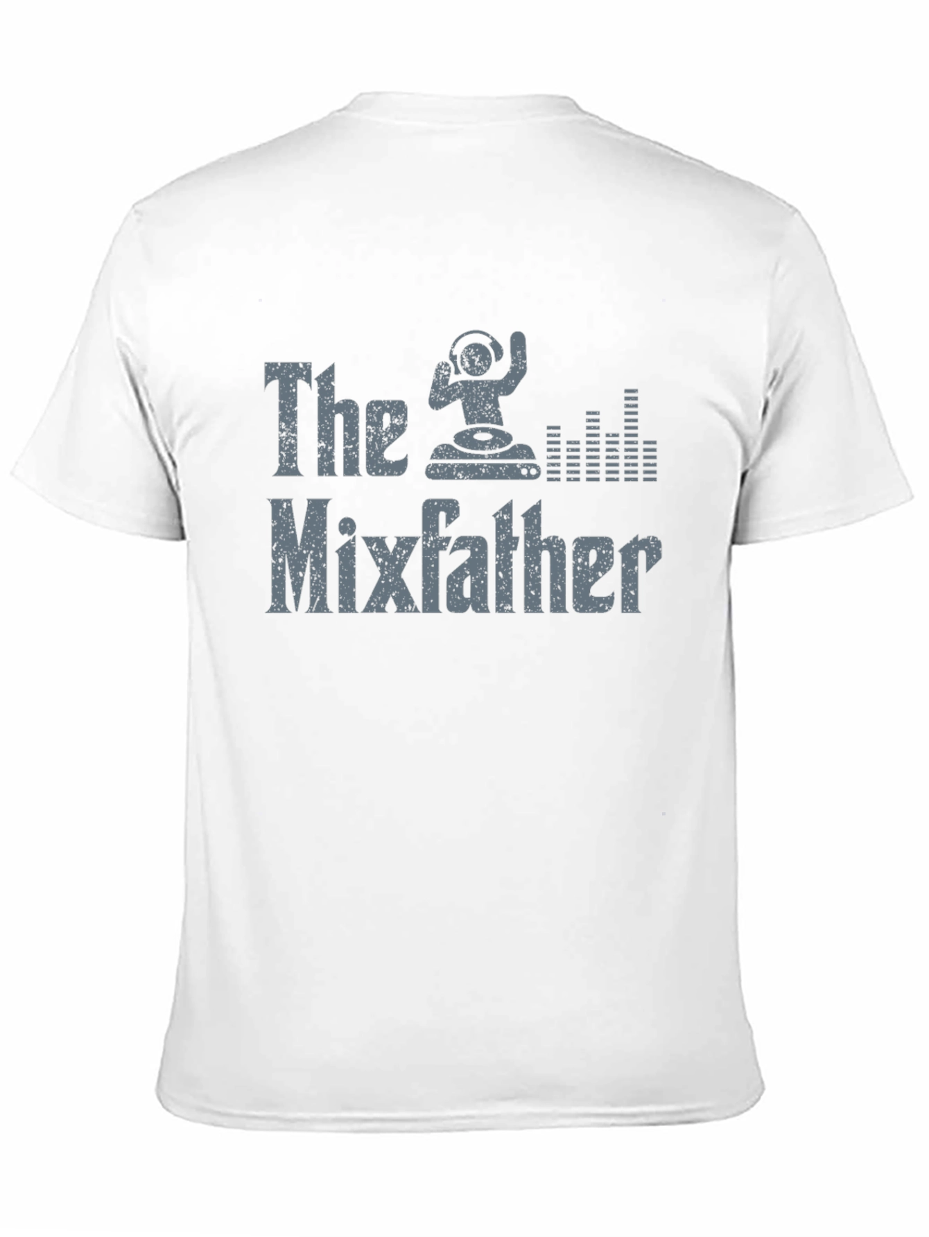 The Mixfather DJ Graphic T-Shirt - Black Cotton Tee