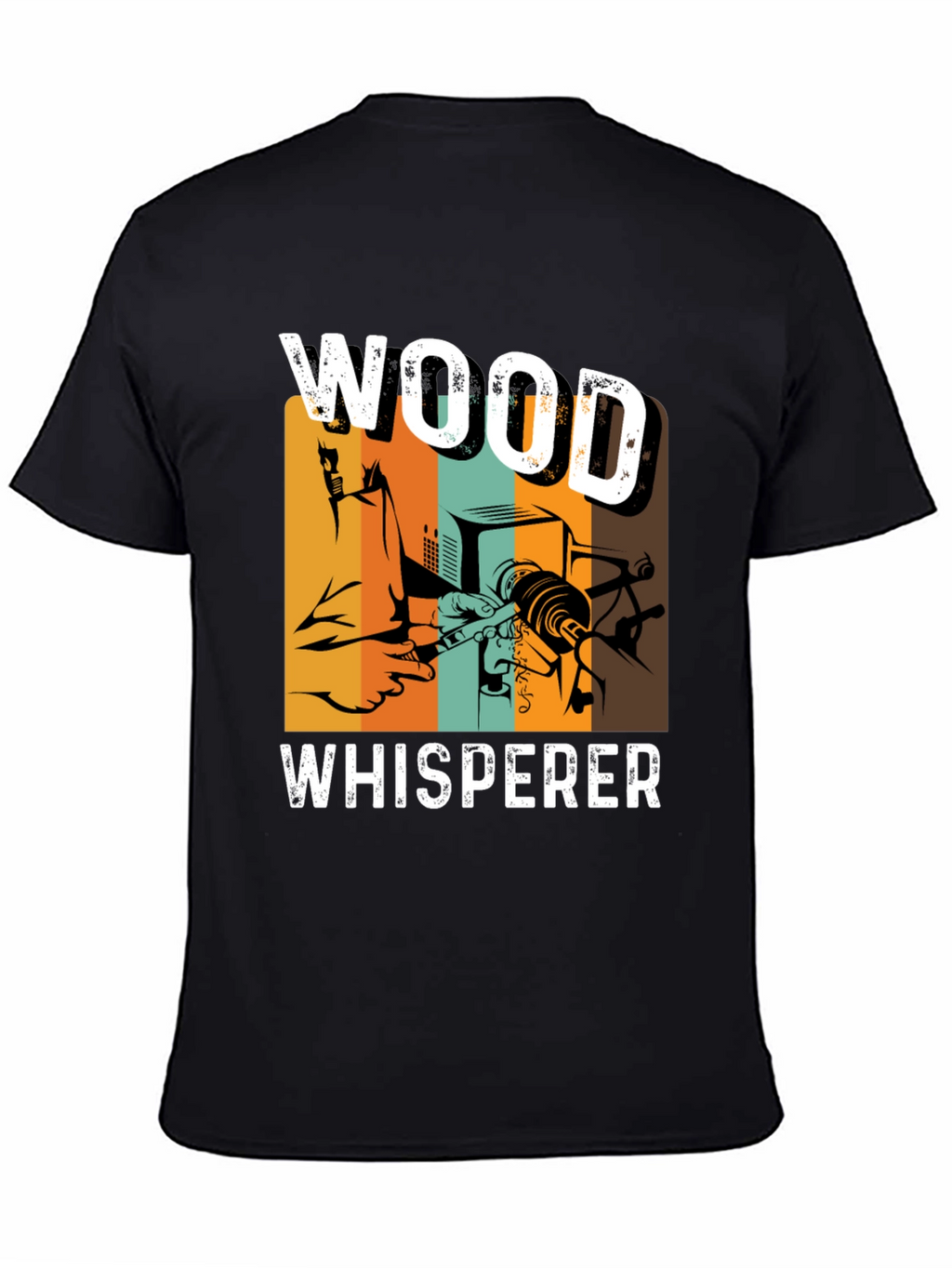 Wood Whisperer Graphic T-Shirt - Carpentry Woodworking