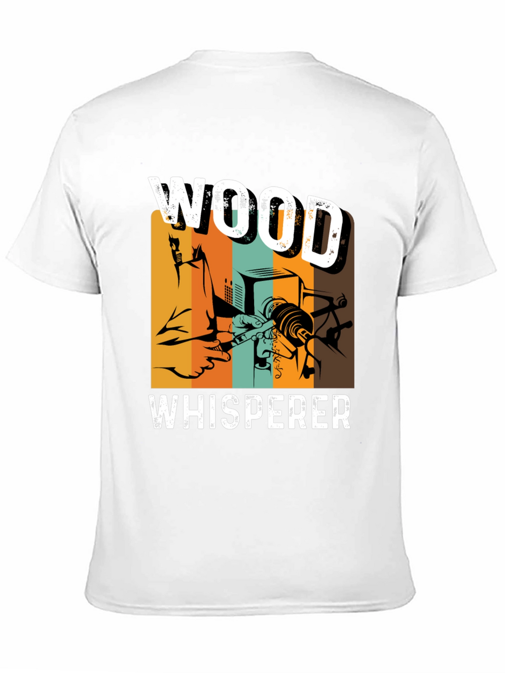 Wood Whisperer Graphic T-Shirt - Carpentry Woodworking
