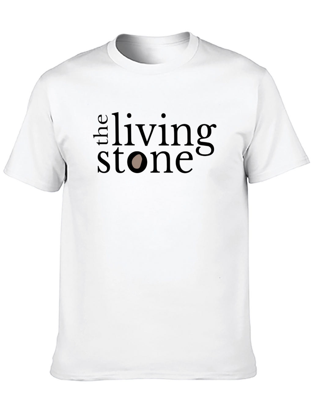 The Living Stone Black Graphic Tee