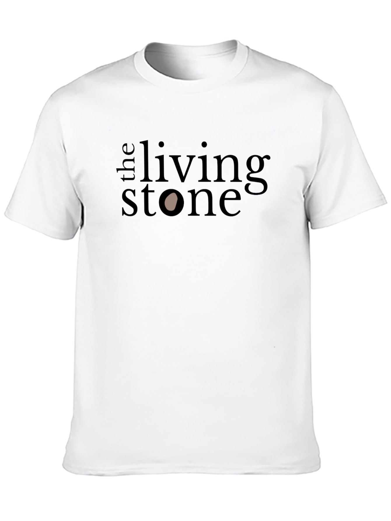 The Living Stone Black Graphic Tee