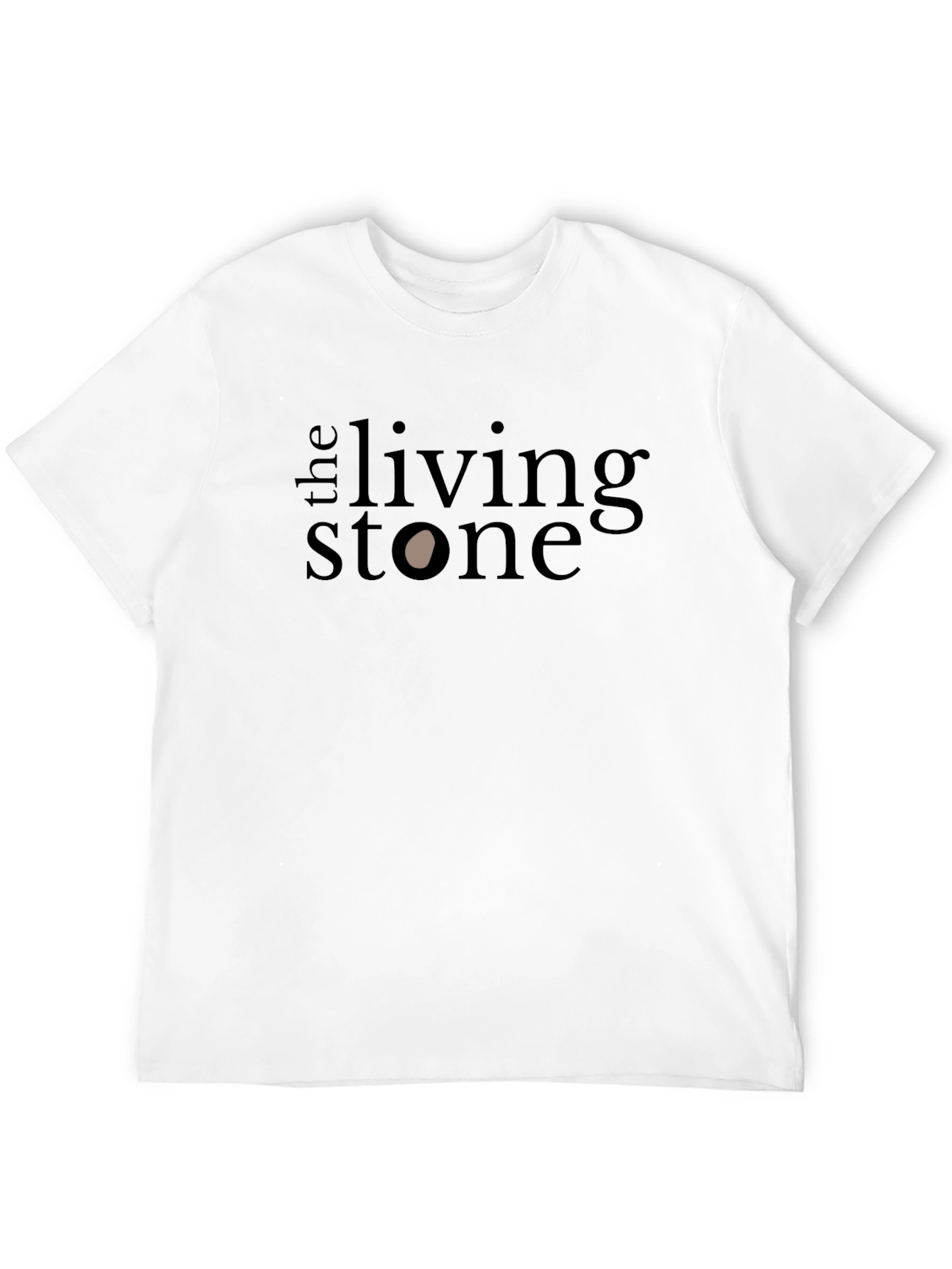 The Living Stone Black Graphic Tee