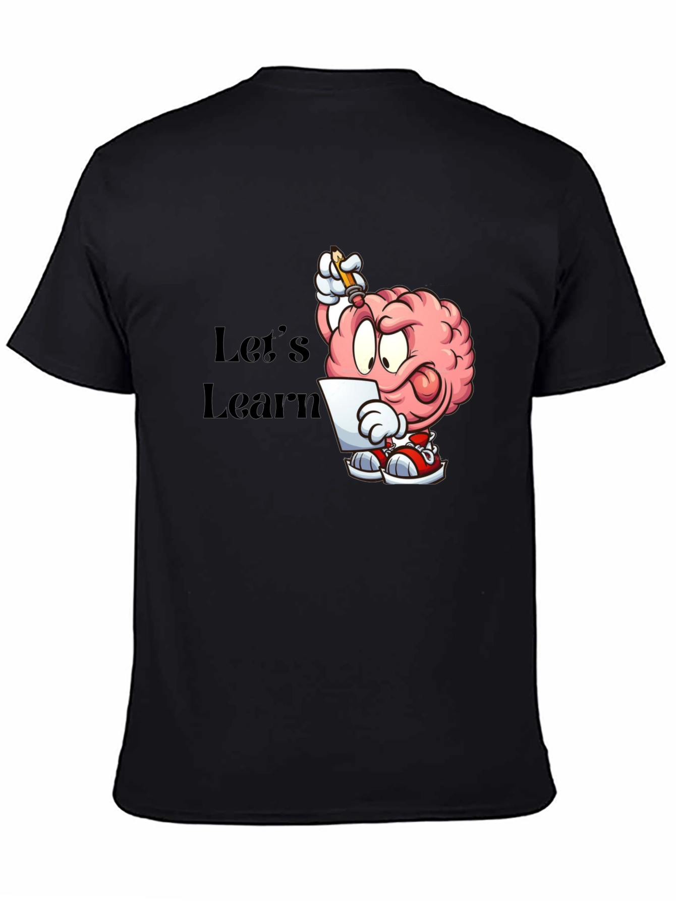 Cartoon Brain Lets Learn T-Shirt