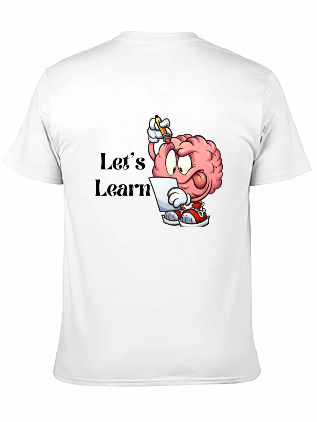 Cartoon Brain Lets Learn T-Shirt