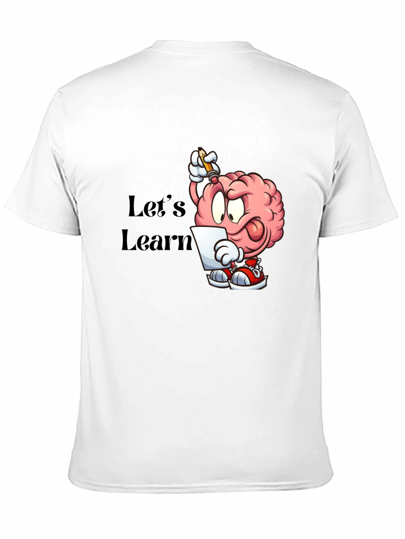 Cartoon Brain Lets Learn T-Shirt