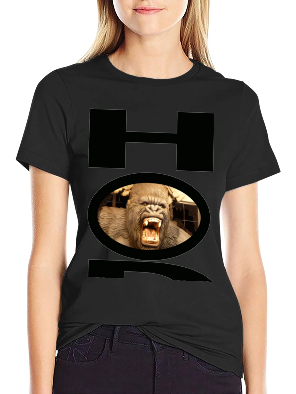 King Kong Graphic Black T-Shirt