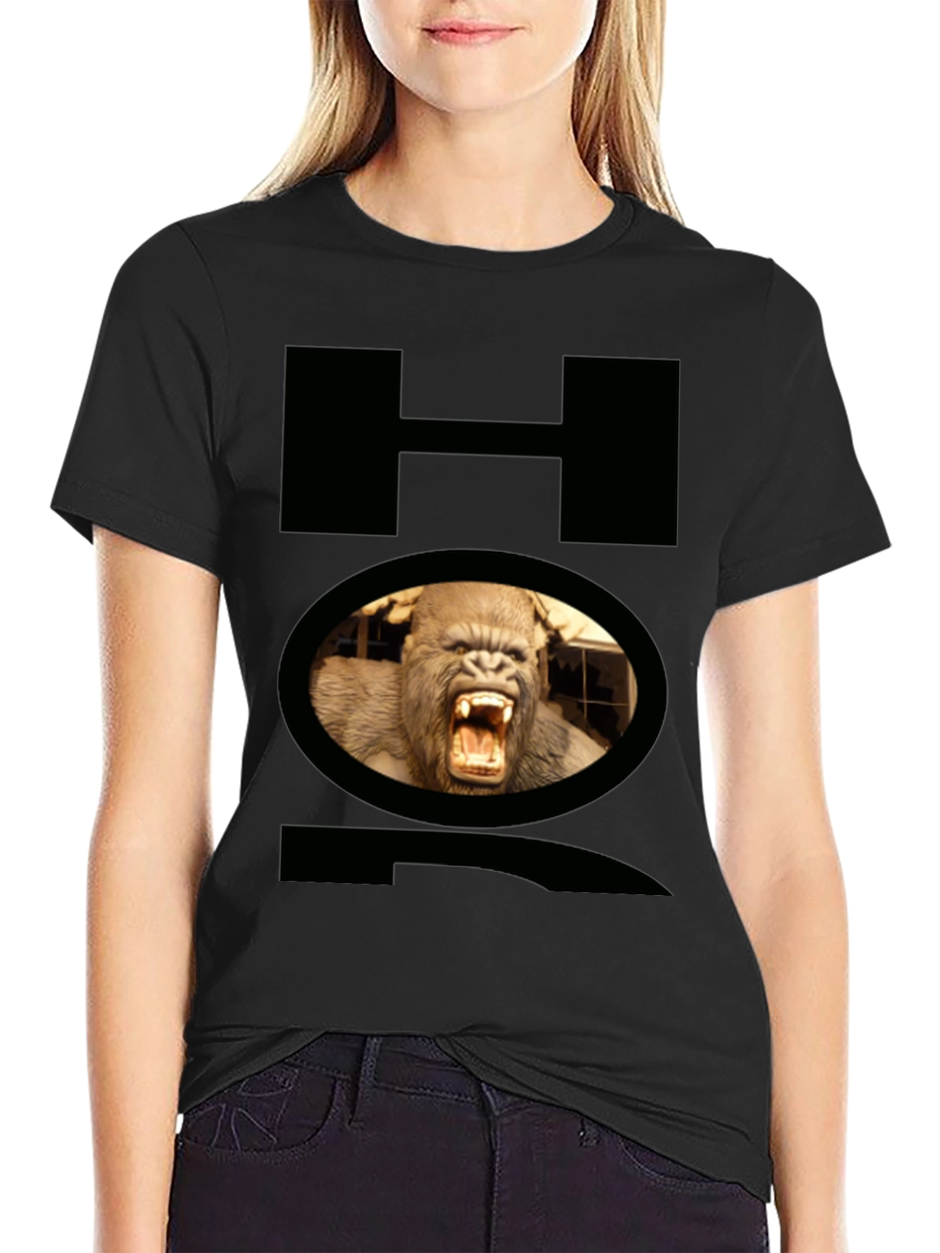 King Kong Graphic Black T-Shirt
