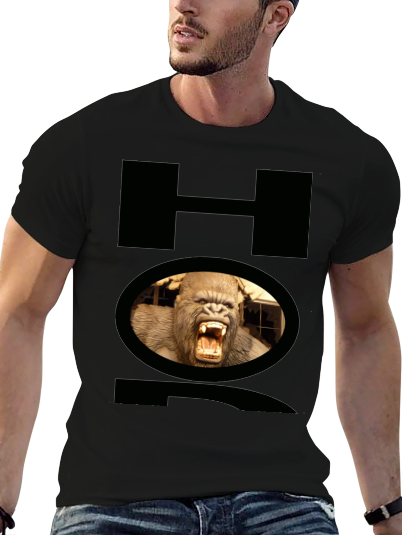King Kong Graphic Black T-Shirt