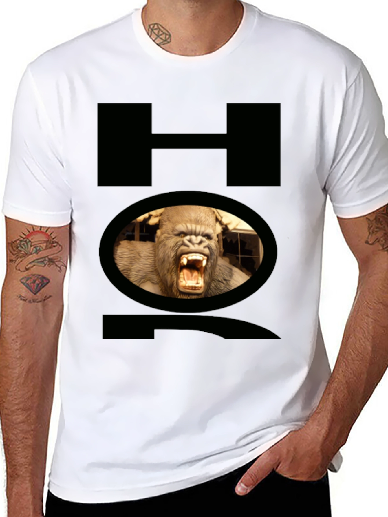 King Kong Graphic Black T-Shirt