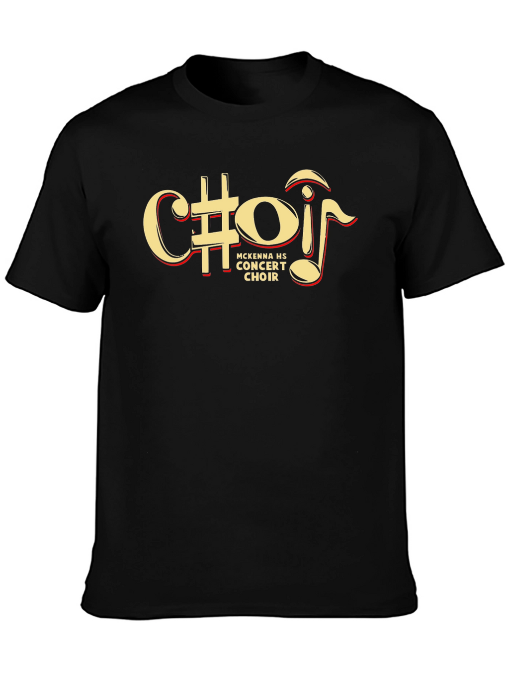 Black McKenna HS Concert Choir Graphic Tee