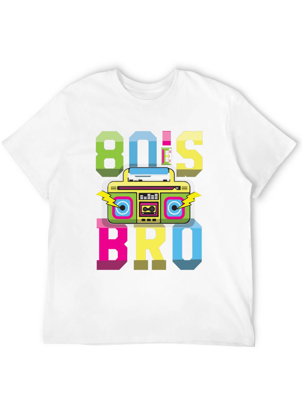 80s Bro Graphic T-Shirt