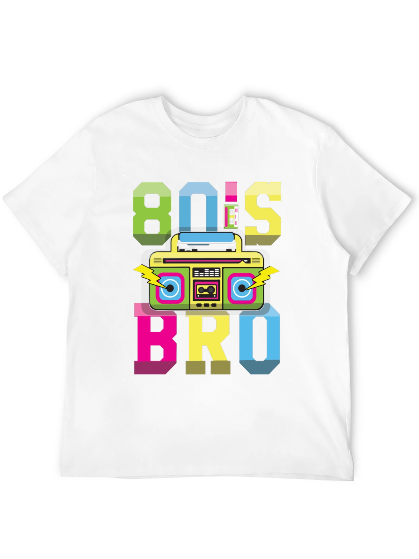 80s Bro Graphic T-Shirt