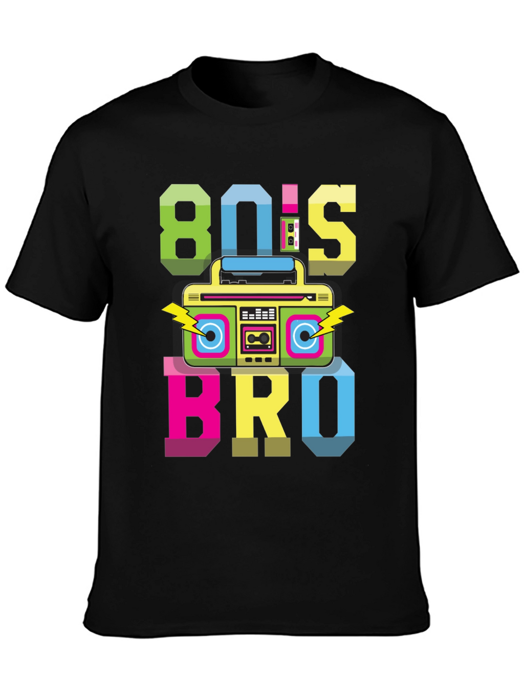 80s Bro Graphic T-Shirt
