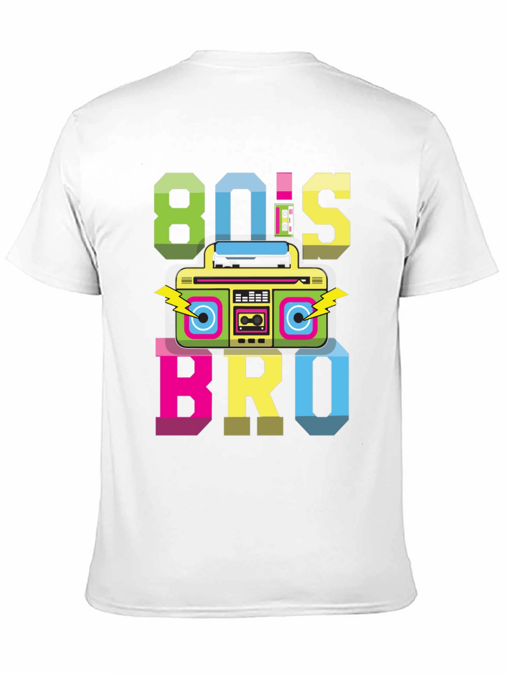 80s Bro Graphic T-Shirt
