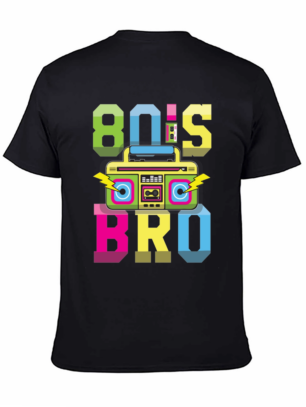 80s Bro Graphic T-Shirt