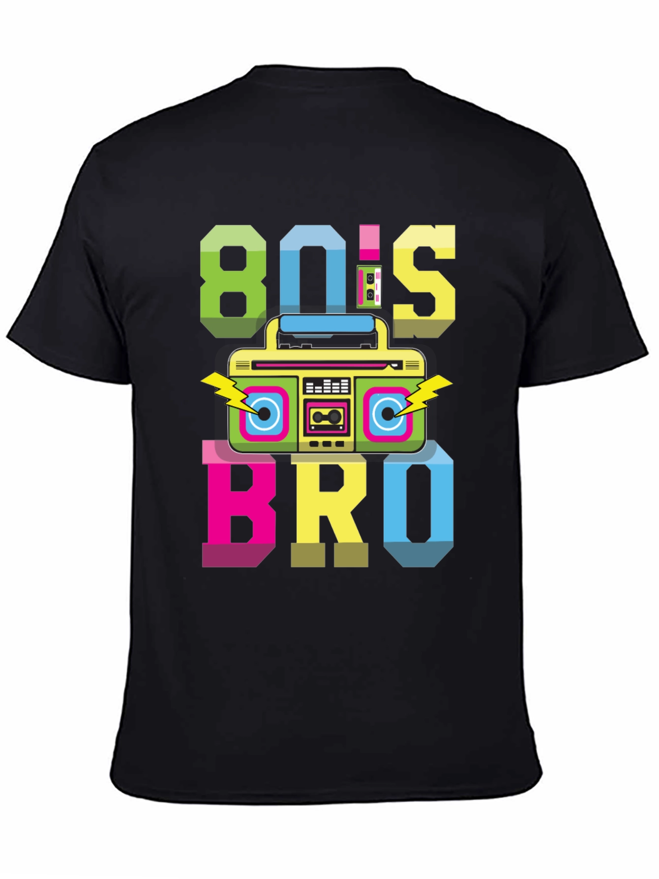 80s Bro Graphic T-Shirt