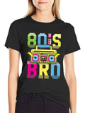 80s Bro Graphic T-Shirt
