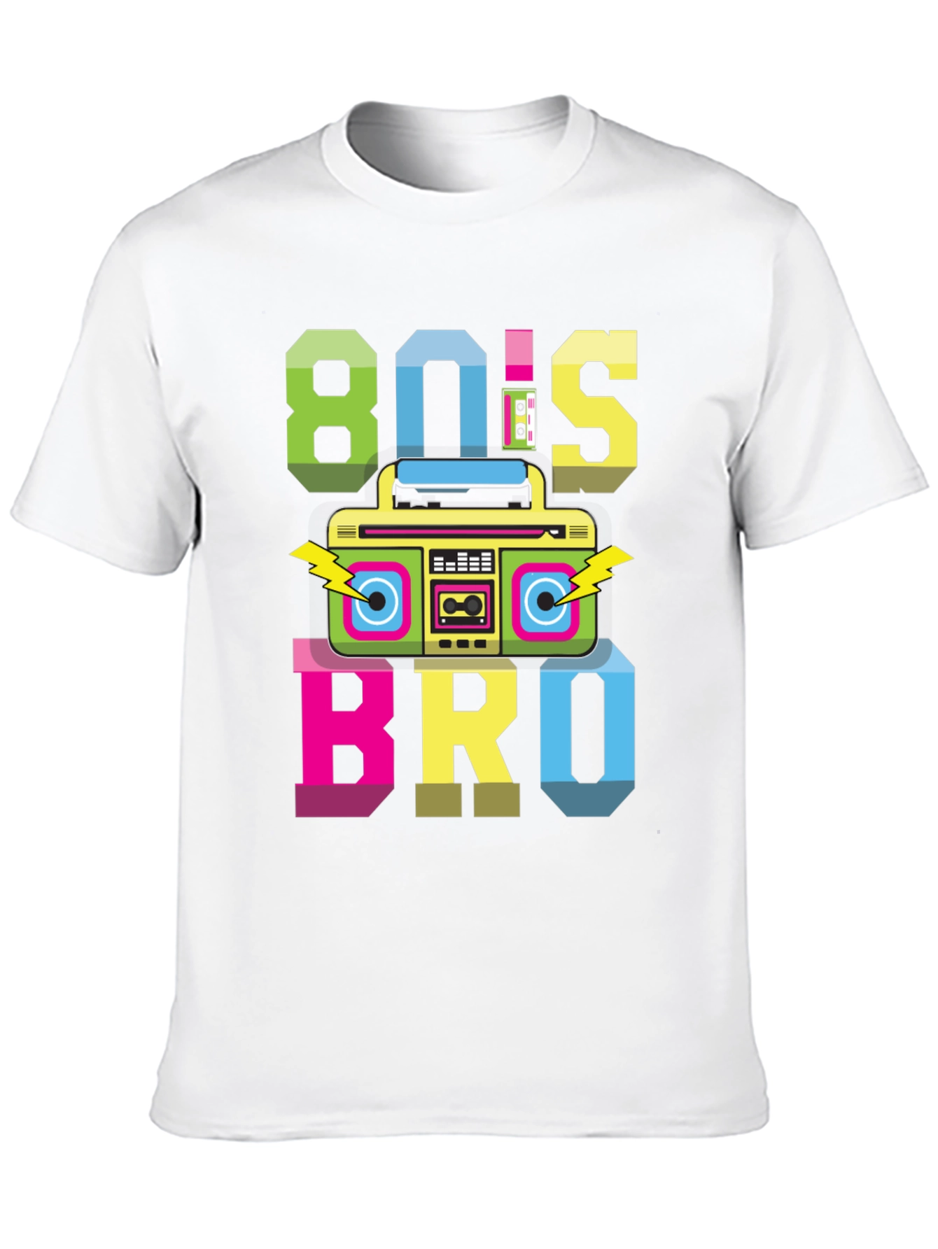 80s Bro Graphic T-Shirt
