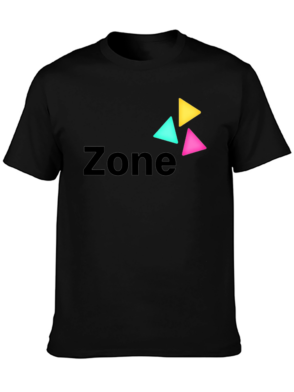 Zone Logo Black T-Shirt