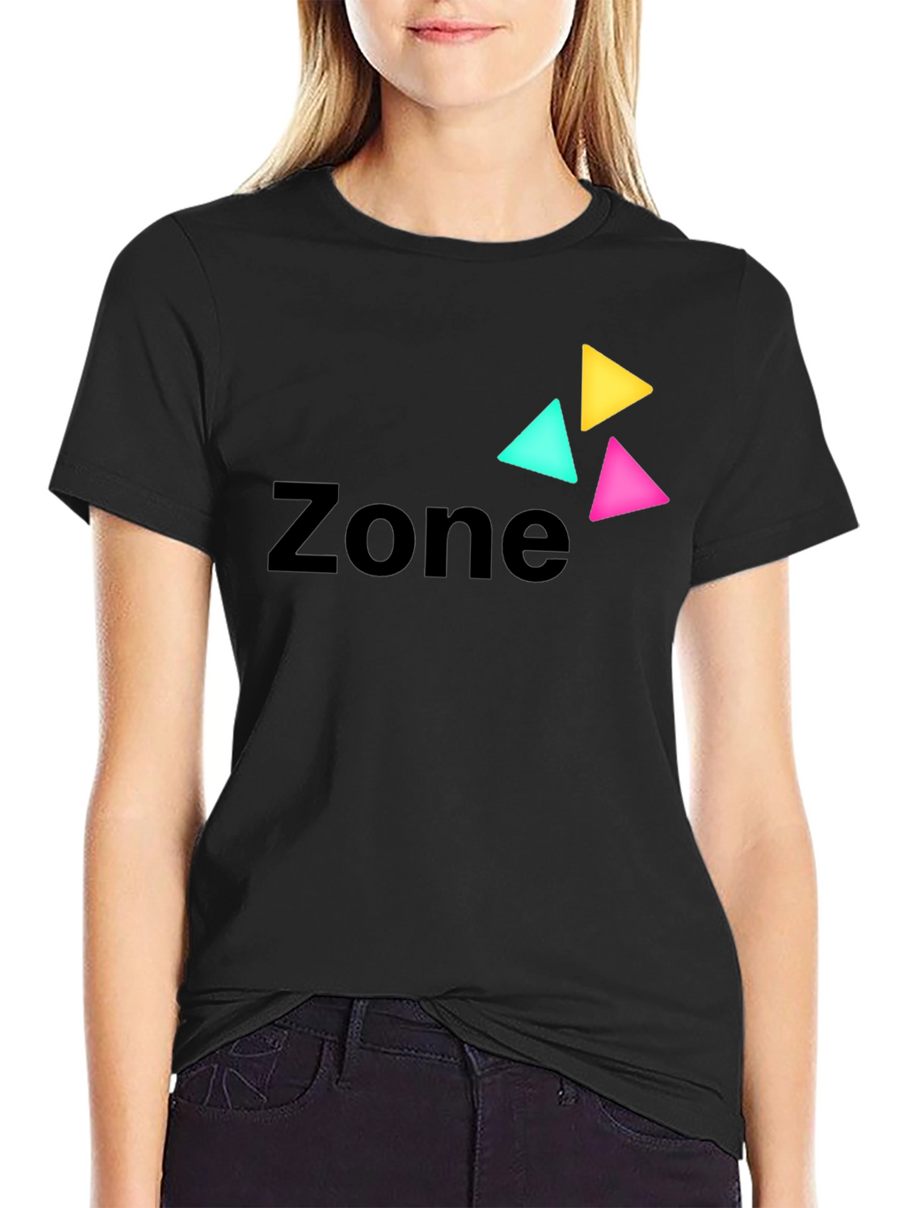 Zone Logo Black T-Shirt