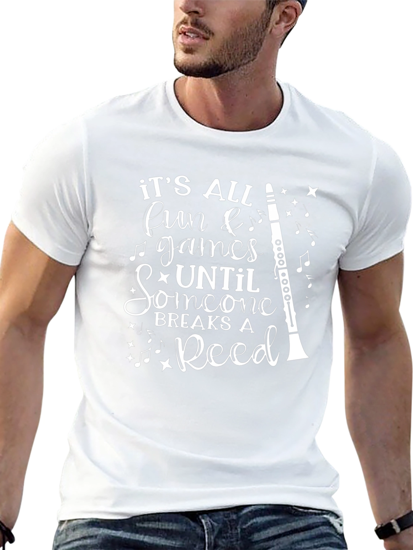 Funny Clarinet Player T-Shirt