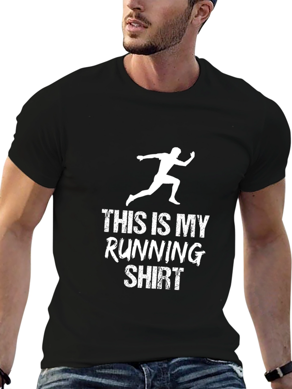 This Is My Running Shirt - Athlete Graphic Tee