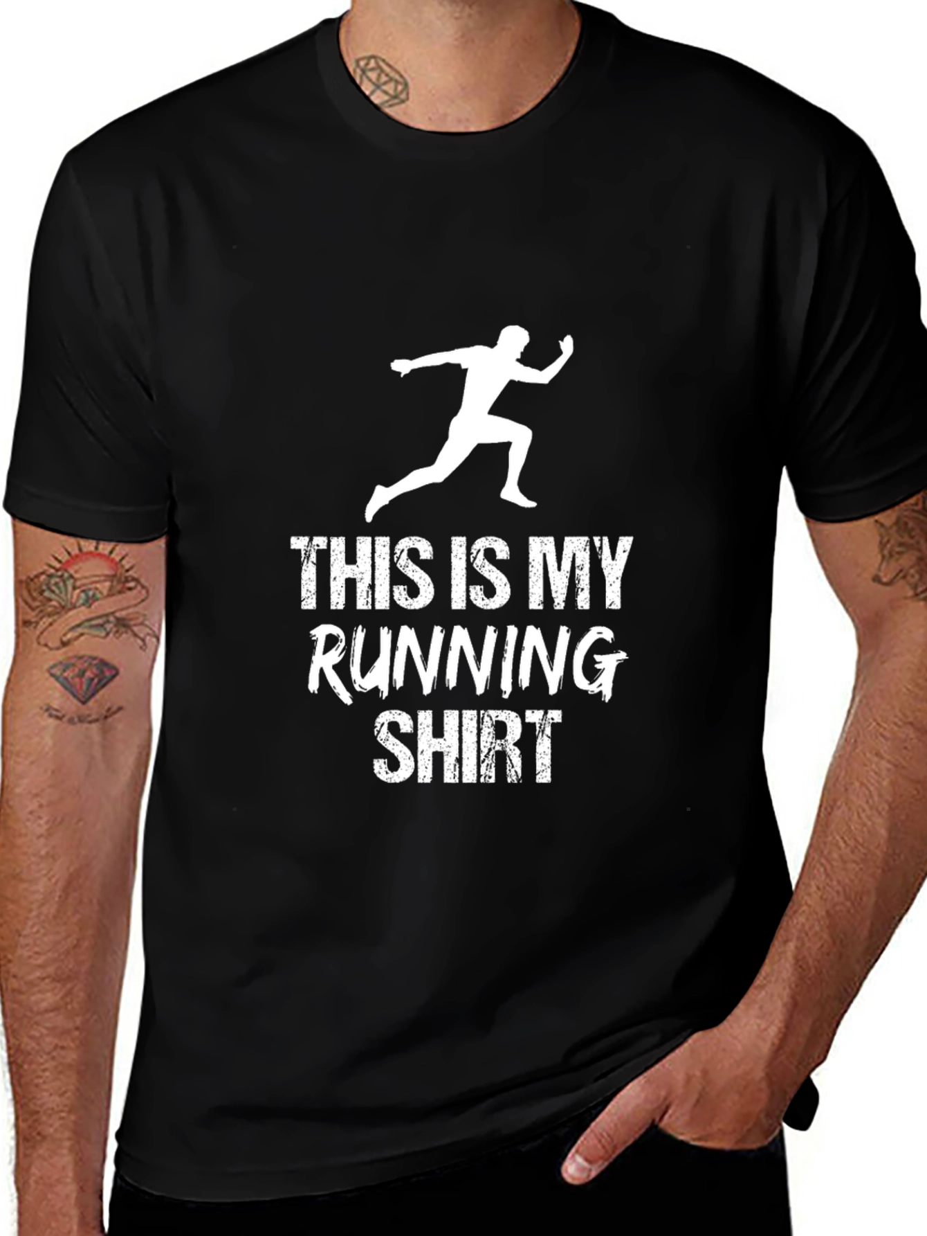 This Is My Running Shirt - Athlete Graphic Tee