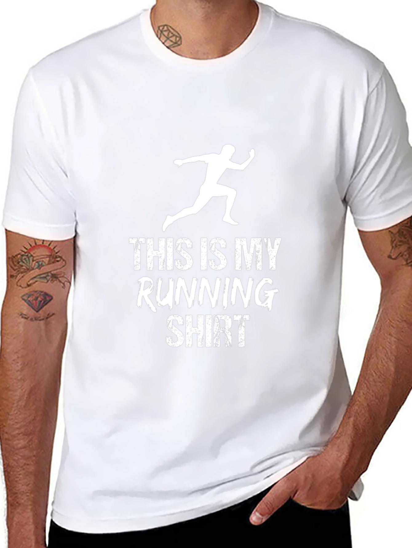 This Is My Running Shirt - Athlete Graphic Tee