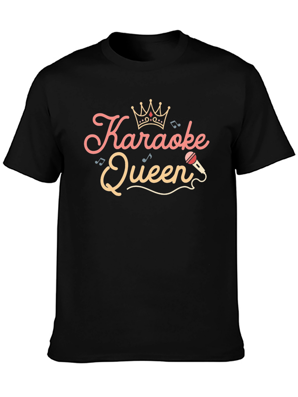 Karaoke Queen Graphic T-Shirt