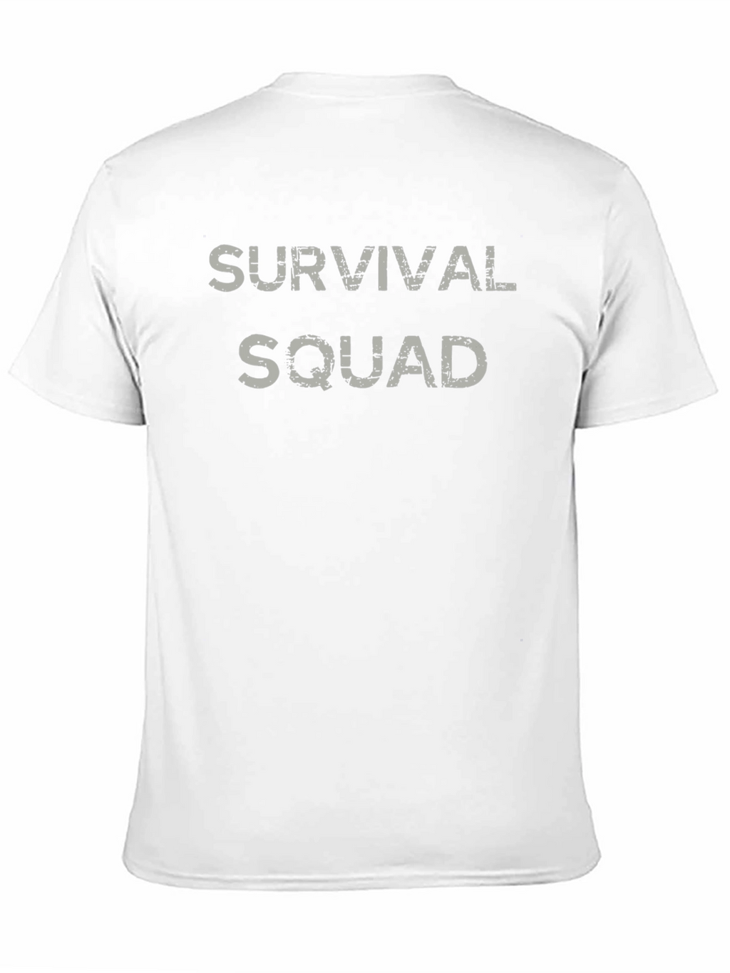 Survival Squad Graphic Tee - Black Cotton T-Shirt