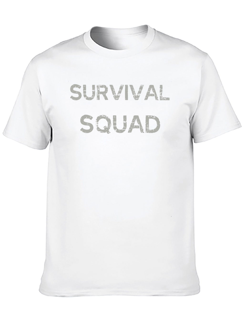 Survival Squad Graphic Tee - Black Cotton T-Shirt
